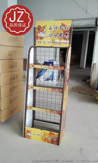廠家定制超市便利店零食展架，打造高效食品陳列與促銷解決方案